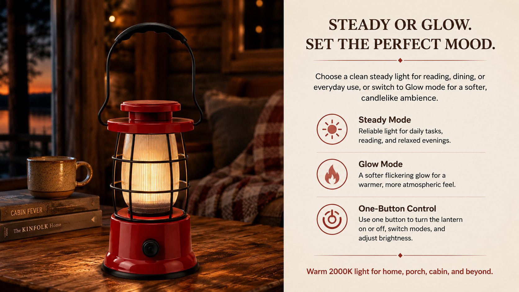 Harbor Outdoor LED Lantern