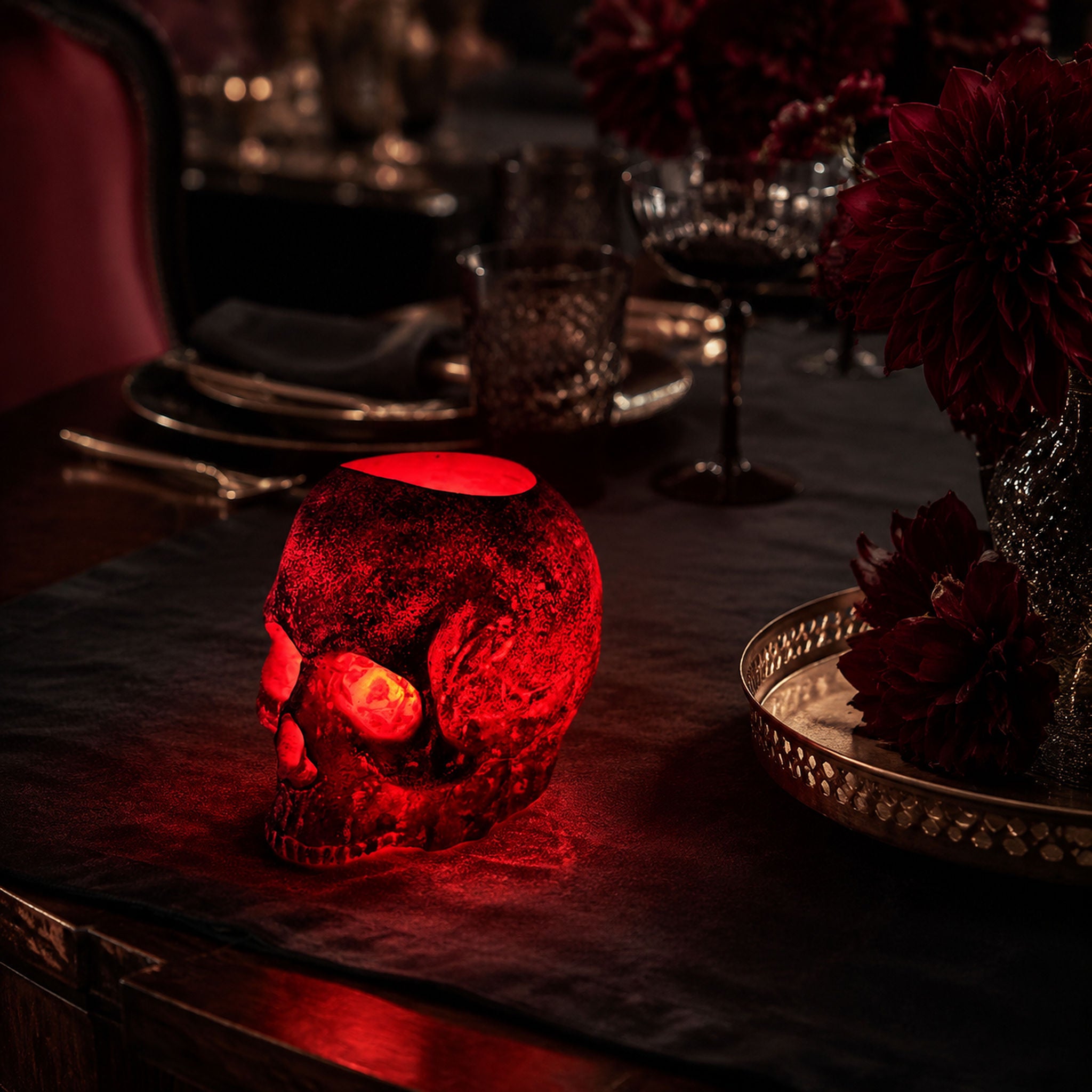 The Hollow Relic — LED Skull Mood Light