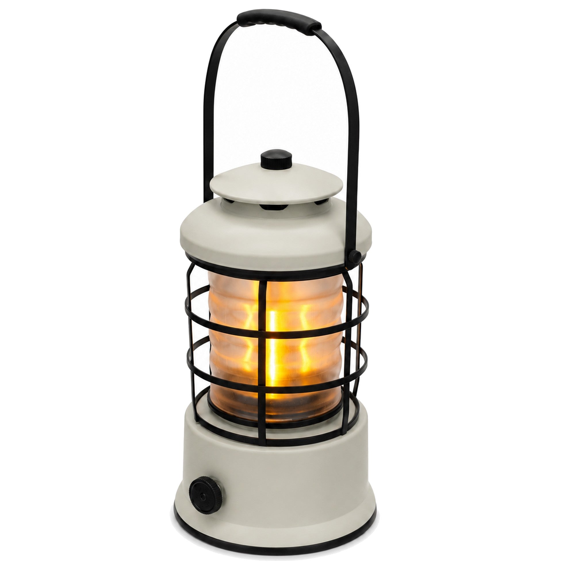 LIVILLA Heritage Outdoor LED Lantern in Vintage White