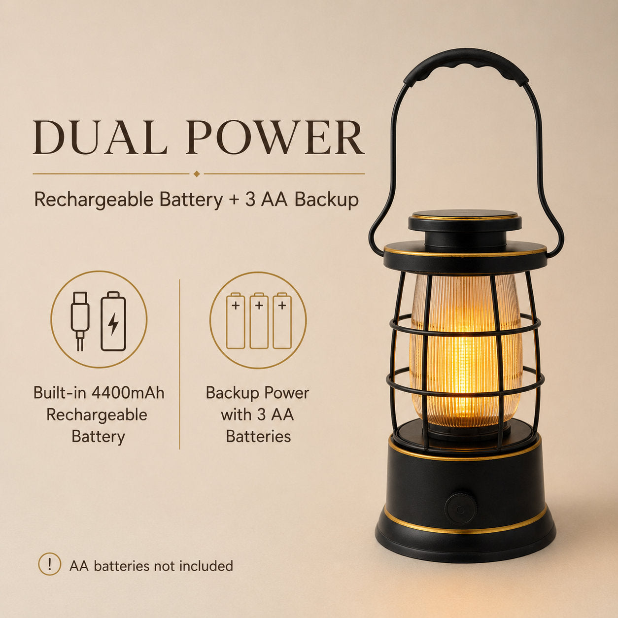 Harbor Outdoor LED Lantern