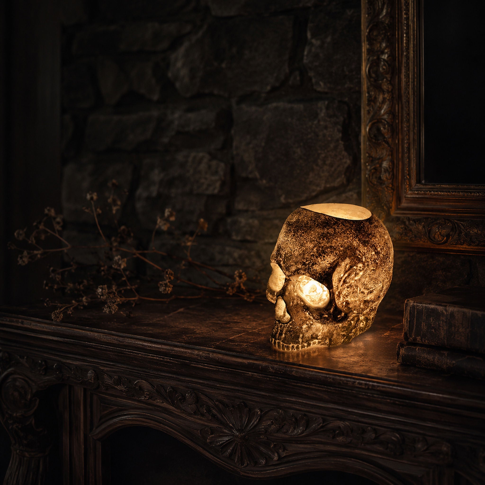 The Hollow Relic — LED Skull Mood Light